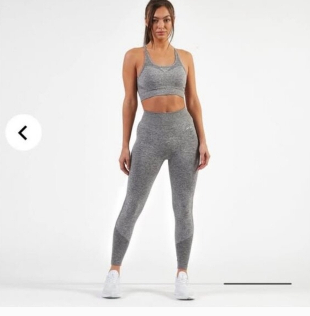 AYBL Motion Seamless Leggings in Grey Marl Size Small NWOT